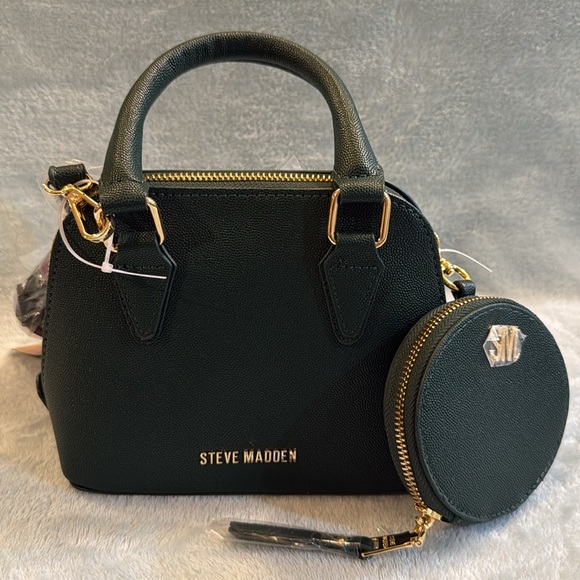 RESERVED. Steve Madden Green Handbag with Coin Pouch - Picture 13 of 13